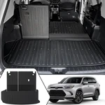 Cargo Mat With Backrest 2-IN-1 For 2024 2025 2026 Toyota Grand Highlander.... Fixed Price $104.21.