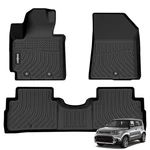 Ginowy All Weather Floor Mats For Kia Soul 2014-2019 Tpe Rubber Liners Black. Fixed Price $53.40.
