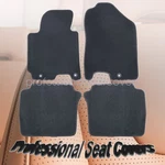 2014-2018 Kia Forte Front & Rear Velour Floor Mats Carpet Waterproof Black. Fixed Price $38.19.