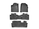 Weathertech Floorliner For 2009-2015 Honda Pilot Full Set, Black. Fixed Price $294.85.
