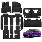 Floor Mats For Kia Carnival Mpv Hybrid 8 Seat 2025 (not Fuel)full Set All Weathe. Fixed Price $79.20.