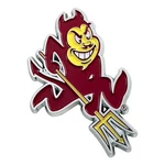 Fanmats 24993 Arizona State Sun Devils 3D Metal One Size, Team Colors. Fixed Price $30.99.
