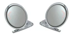 New 1965-1966 Ford Mustang Outside Mirrors Chrome With Led Turn Signal Arrow Set. Fixed Price $109.95.