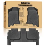 Tpe All-weather Floor Mats Liner Black For 2004-2012 Chevrolet Colorado Crew Cab. Fixed Price $186.29.
