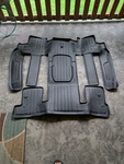 Floor Mat Set Front Rear Smartliner SA0043/B0044. Fixed Price $130.00.