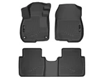 Husky Weatherbeater FRONT/2ND Row Floor Mats 3PC Fits 2017-2022 Honda Cr-v Black. Fixed Price $127.49.