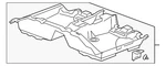 Genuine Honda Floor Carpet 83302-TA5-A11ZA. Fixed Price $490.44.