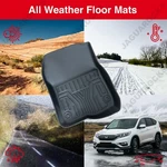All Weather 3D Tpe Floor Mats 2023-2024 Honda Cr-v Crv Exact Fit. Fixed Price $55.00.