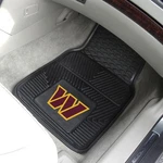 Fanmats Washington Commanders Nfl Heavy Duty Vinyl Floor Set - 2 Pieces. Fixed Price $38.99.
