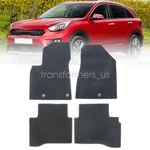 For 2017 2018 2019 2020 2021 Kia Niro Front & Rear Floor Mats Carpet Black New. Fixed Price $25.39.