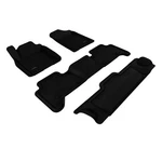 3D Maxpider Custom Fit Kagu Black 1ST 2ND 3RD Row Floor Liners For QX80 QX56. Fixed Price $283.99.