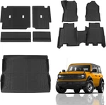 Floor Mats Compatible With 2021 2022 2023 2024 2025 Ford Bronco Trunk Car.... Fixed Price $154.99.