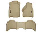 Husky Weatherbeater FRT/2ND Row Mats 3P Fits 02-08 Ram 1500, 03-09 2500/3500 Tan. Fixed Price $149.99.