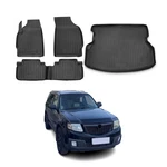 2008-2011 Mazda Tribute Floor Mats & Cargo Liner Full Set All Weather Black. Fixed Price $114.39.