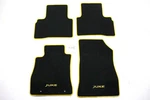 New Oem Genuine Nissan Juke Floor Mats Black Yellow Piping 2011-2017 999E2-6X002. Fixed Price $75.00.