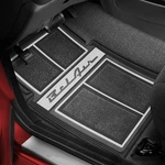 For Chevy Bel Air 55-57 Floor Mats With Script Logo 1ST & 2ND Row. Fixed Price $189.73.