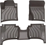 3W Floor Mats For Porsche Macan 2014-2023 1ST&2ND Row Full Set Car Black. Fixed Price $129.99.