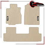 Fits 12-16 Honda Cr-v Beige Rubber All Weather Floor Mats Liner Guards Latex. Fixed Price $49.99.