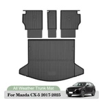Car 3D Accessories For 2017-2025 Mazda CX-5 Tpe Trunk Mat And Rear Backrest. Fixed Price $68.99.