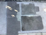 06-11 Civic 4DR Sedan Rugs Gray Used Oem. Fixed Price $59.00.
