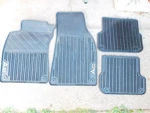 2007 Audi A6 Rubber Floor Mat Set ( Black ). Fixed Price $100.00.