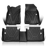 Fits 2014-2020 Rogue All Weather Tpe 3PC Black Floor Mats Front+rear. Fixed Price $82.99.
