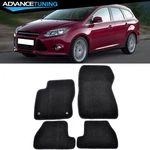 Fits 12-18 Ford Focus Oe Fitment Front & Rear Black Nylon Floor Mats Carpets. Fixed Price $46.99.
