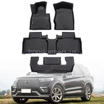 3D Tpe Floor Mats Liners 2020-2025 Ford Explorer 6-SEATER All Weather Black. Fixed Price $79.99.