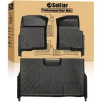 Tpe Floor Mats Liners 2010-2014 Ford F-150 Super Crew Cab Front+rear Row Set. Fixed Price $69.19.