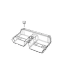 Genuine Mopar Rear Floor Carpet 6NR07DX9AB. Fixed Price $617.72.