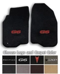 Pontiac G6 2PC Classic Loop Carpet Front Floor Mats - Choose Color & Logo. Fixed Price $138.99.