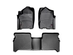 Weathertech Floorliner For 2008-2008 Nissan Titan 1ST & 2ND Row, Black. Fixed Price $231.90.