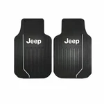 New 2PC Jeep Elite Black Front All Weather Heavy Duty Rubber Floor Mats Licensed. Fixed Price $41.95.