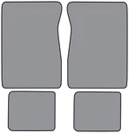 1975-86 Chevrolet C20 Suburban Floor Mats. Fixed Price $126.00.