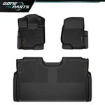 Fit 2015-2024 Ford F-150/F150 Lightning Super Crew Cab Floor Mats Liners Tpe. Fixed Price $76.12.