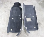 2005-2013 C6 Corvette Coupe Lh & Rh Front Floor Pan Ebony Carpet Set Used Gm. Fixed Price $349.95.