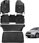 3W Floor Mats Fit For Honda Odyssey 2018-2026 Tpe All Weather Liners Custom. Fixed Price $199.99.