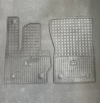 Oem 2019-2025 Mercedes-benz G63 G550 Black Rubber Floor Mats Set Of Genuine. Fixed Price $150.00.