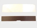 Seat Back Panel Board For 1965-1967 Pontiac Gto Convertible Rear Madrid Black. Fixed Price $233.48.