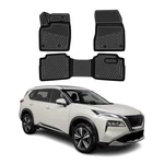 Omac Floor Mats Liner For Nissan Rogue T33 2021-2026 Rubber Tpe Black 3PCS. Fixed Price $79.99.