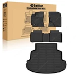 3D For 2014-2019 Toyota Corolla Sedan Tpe Floor Mats+trunk Cargo Liner Full Set. Fixed Price $91.49.