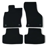 Velour Floor Mats For Vw Golf MK7 Waterproof Black Carpet Rugs Auto Liners. Fixed Price $104.81.