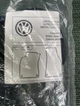Oem New 2017 Vw Volkswagen Jetta Carpeted Mojomats Foot 5C7-061-370-B-WGK. Fixed Price $99.00.