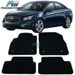 Fits 08-16 Chevrolet Cruze Front Rear Floor Mats Carpet Black Nylon 4PC Set. Fixed Price $39.99.