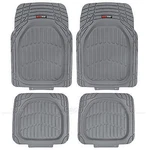 Motor Trend & Bdk Heavy Duty Gray Rubber Car Mats Full Set Universal Trim-t.... Fixed Price $38.90.
