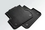 Genuine Audi All-weather Floor Mats (rear) Black 4G0-061-511-041. Fixed Price $103.61.