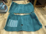 Scott Drake Molded Carpet Aqua Fits 1969 Ford Mustang Coupe New. Fixed Price $200.00.