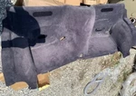 2001-2005 Porsche 911 996 Coupe Rear Interior Lower Floor Carpet Blue. Fixed Price $125.00.