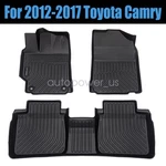For 2012-2017 Toyota Camry Tpe All-weather Front & Rear Floor Mats Liners Set 3X. Fixed Price $62.19.