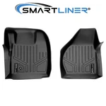 Smartliner Custom Fit Floor Mats 1ST Row Set 2008-2010 Ford F-250 350 450 550 Sd. Fixed Price $91.79.